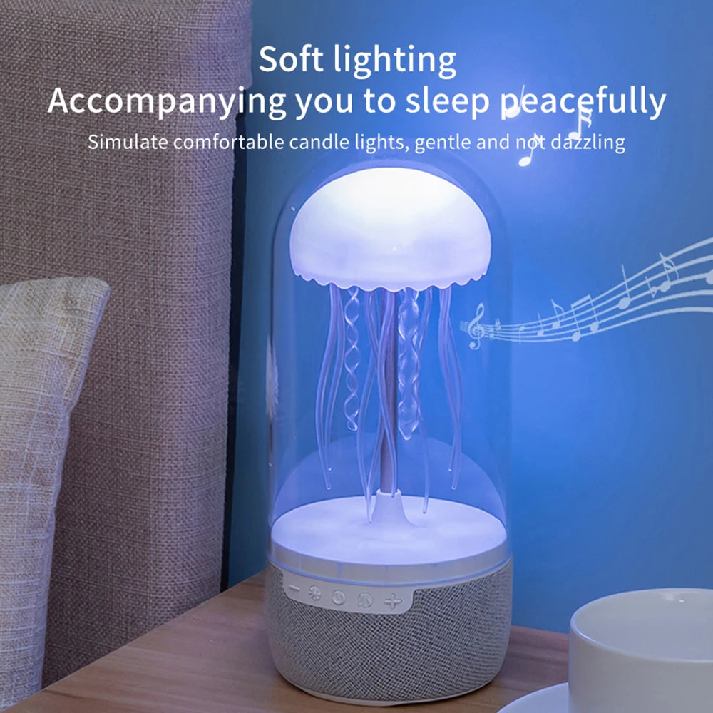 JellyBeat - Bluetooth Speakers Jellyfish LED Lamp